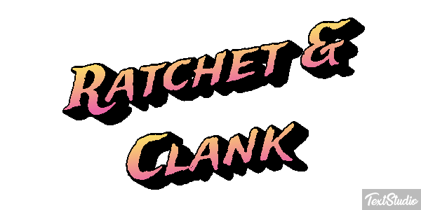 Ratchet & Clank Текстовый эффект