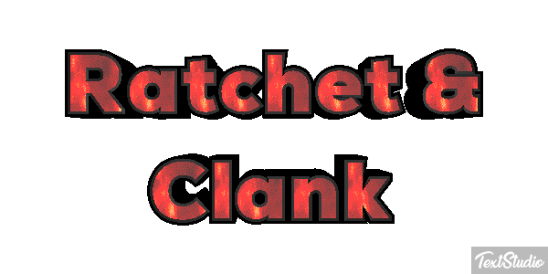 Ratchet & Clank Текстовый эффект