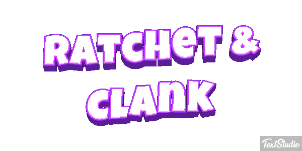 Ratchet & Clank Текстовый эффект