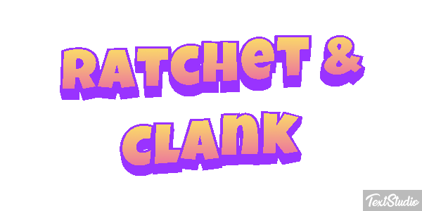 Ratchet & Clank Текстовый эффект