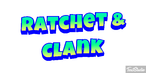 Ratchet & Clank Текстовый эффект
