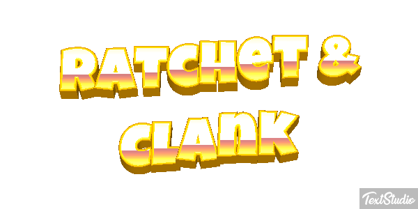 Ratchet & Clank Текстовый эффект