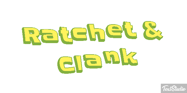 Ratchet & Clank Текстовый эффект