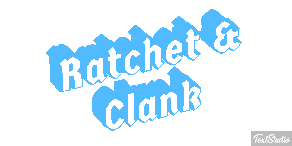 Ratchet & Clank Текстовый эффект