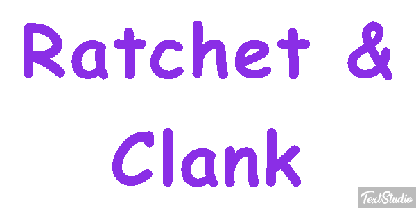 Ratchet & Clank Текстовый эффект