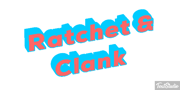 Ratchet & Clank Текстовый эффект