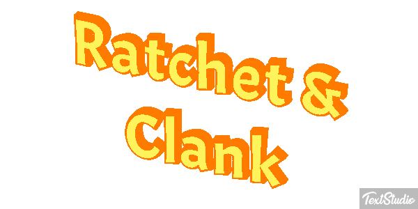 Ratchet & Clank Текстовый эффект