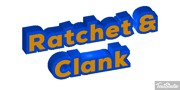Ratchet & Clank Текстовый эффект