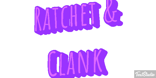 Ratchet & Clank Текстовый эффект