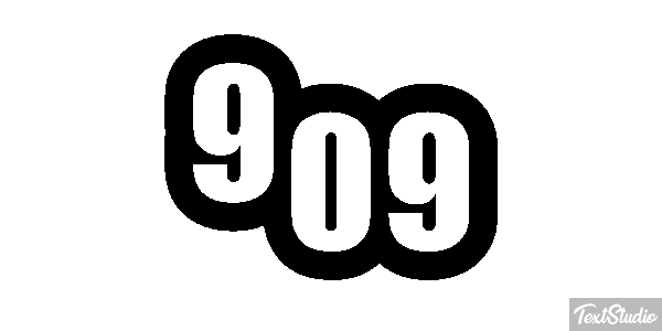 909 Metin efekti