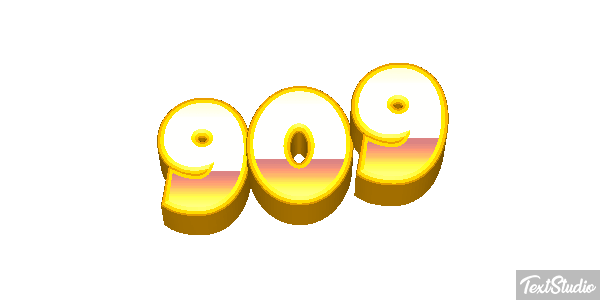 909 Metin efekti