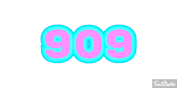 909 Metin efekti