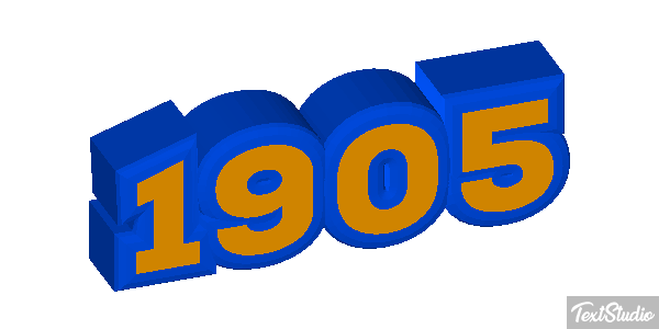 1905 Text effect