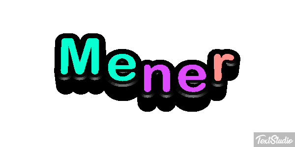 Mener Effet de texte
