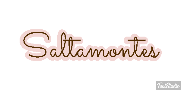 Saltamontes Texteffekt