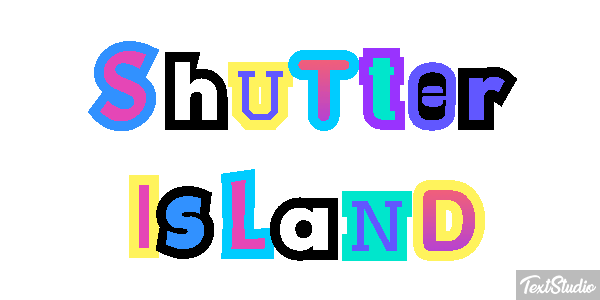 Shutter Island Efekt tekstowy