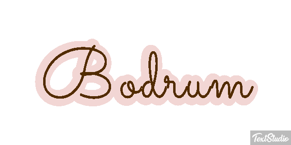 Bodrum テキスト効果
