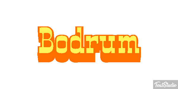 Bodrum テキスト効果