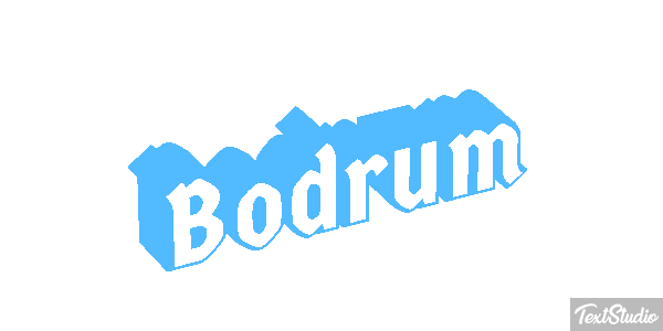 Bodrum テキスト効果