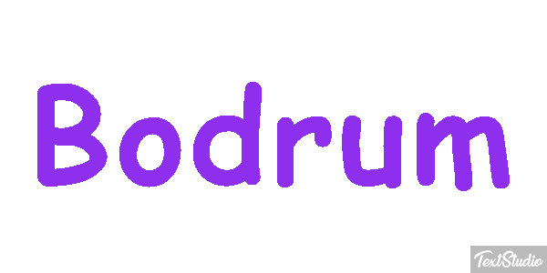 Bodrum テキスト効果