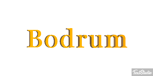 Bodrum テキスト効果