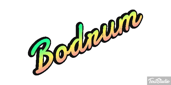Bodrum テキスト効果