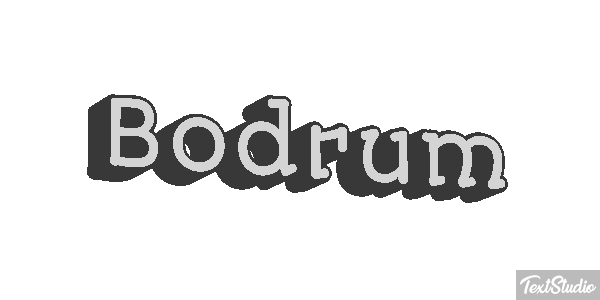 Bodrum テキスト効果