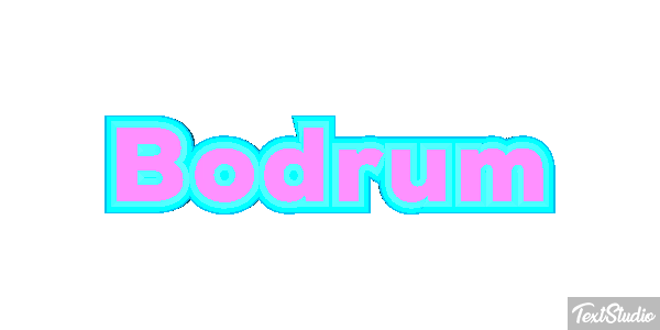 Bodrum テキスト効果