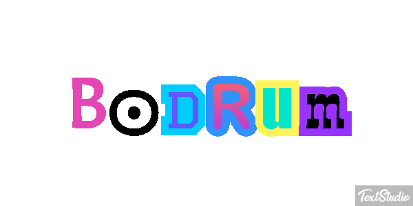 Bodrum テキスト効果