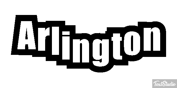 Arlington Efeito do texto