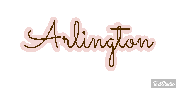 Arlington Efeito do texto