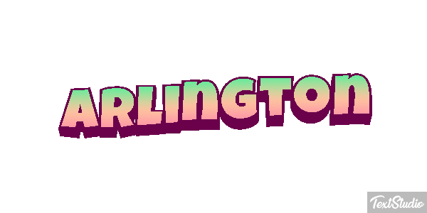 Arlington Efeito do texto