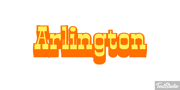 Arlington Efeito do texto