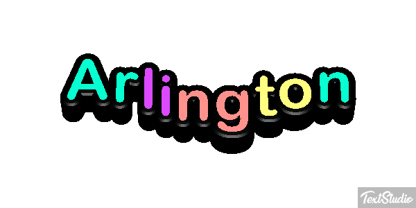 Arlington Efeito do texto