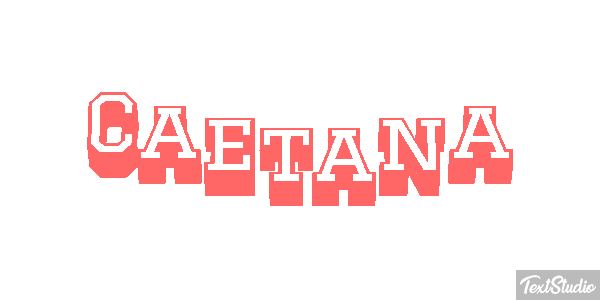 Caetana Efekt tekstowy