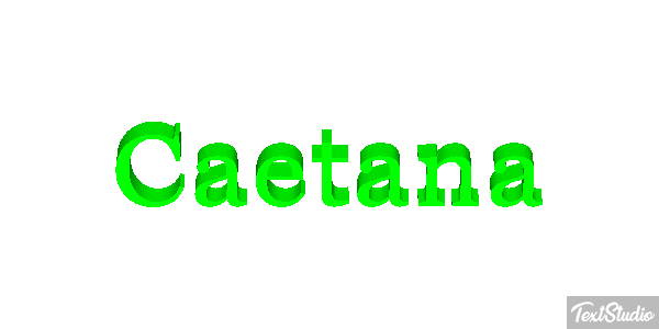 Caetana Efekt tekstowy