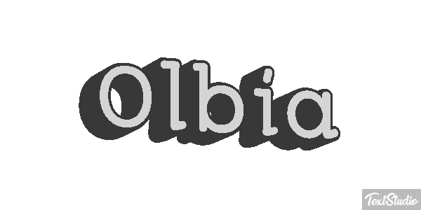 Olbia Efekt tekstowy