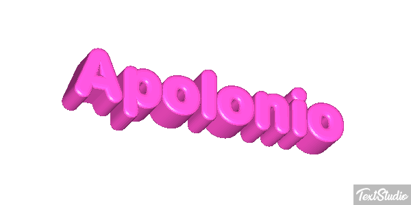 Apolonio Efecto de texto