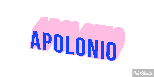 Apolonio Efecto de texto