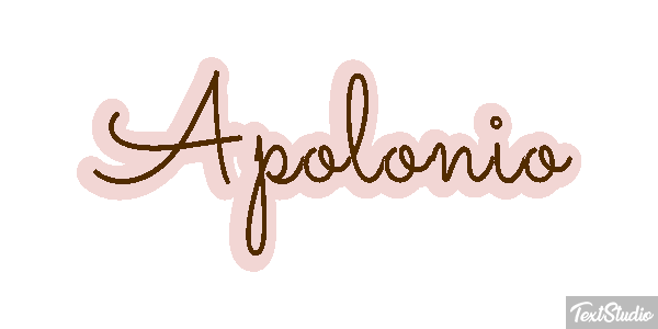 Apolonio Efecto de texto
