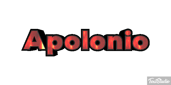Apolonio Efecto de texto