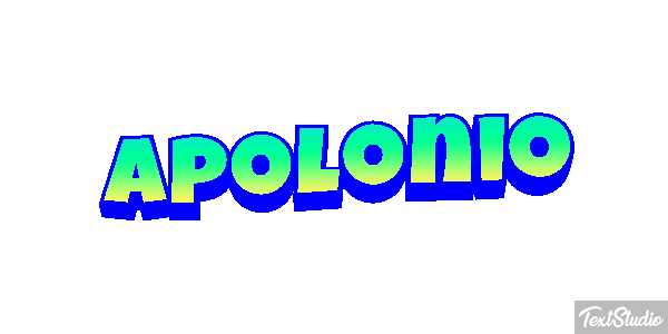 Apolonio Efecto de texto