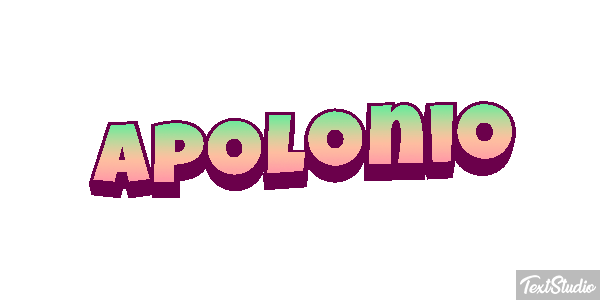 Apolonio Efecto de texto