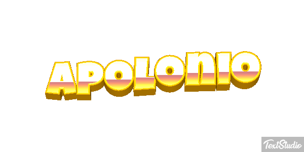 Apolonio Efecto de texto