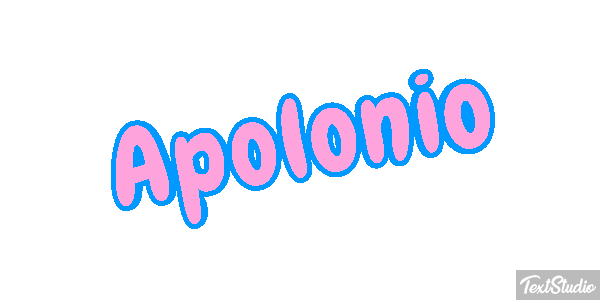Apolonio Efecto de texto