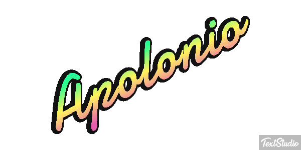 Apolonio Efecto de texto