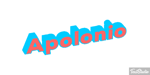Apolonio Efecto de texto