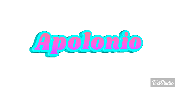 Apolonio Efecto de texto