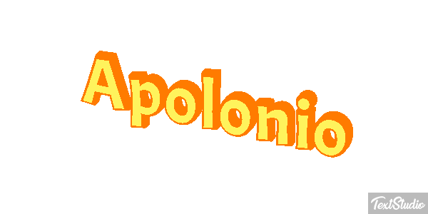 Apolonio Efecto de texto