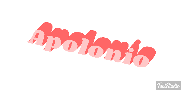 Apolonio Efecto de texto